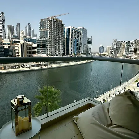 Noma Fairview - Burj Khalifa View Stunning Apartment In Business Bay Дубай Экстерьер фото